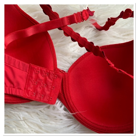 Marie Jo L’Aventure Bra Bundle Underwire Cup Red Black Size 34DDD - Picture 5 of 16